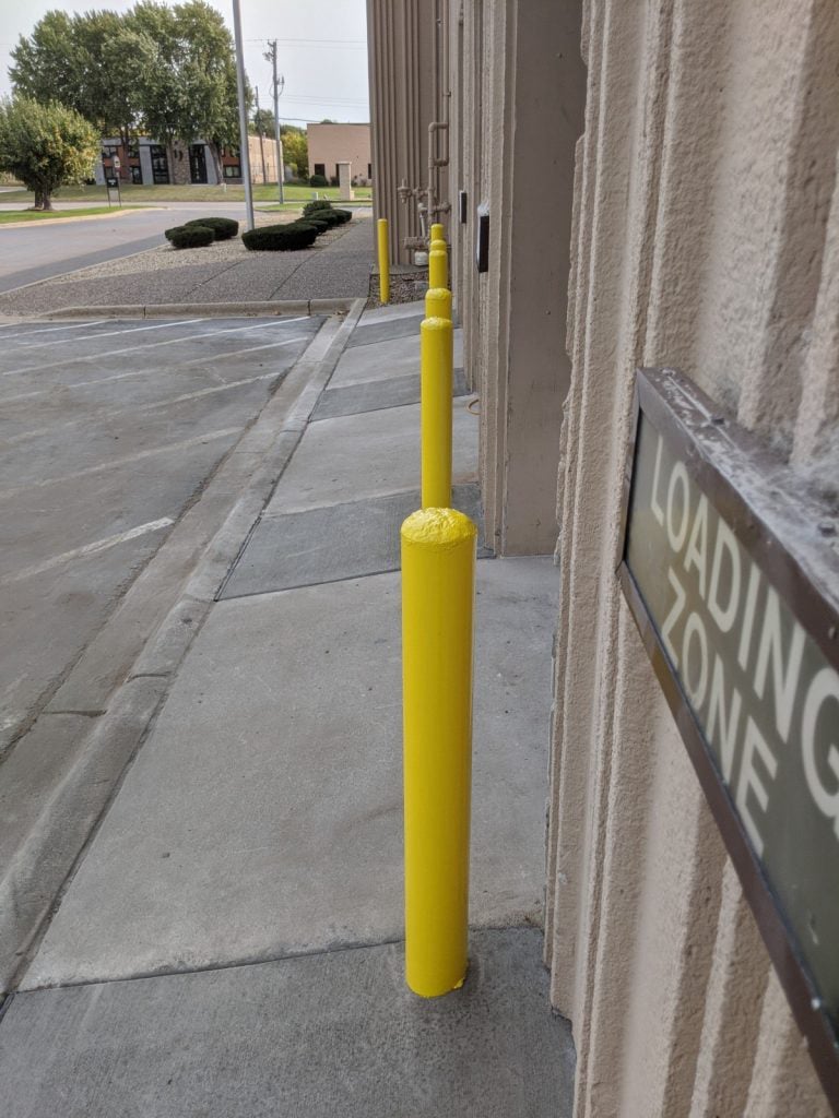 Pipe bollard repair Pineville